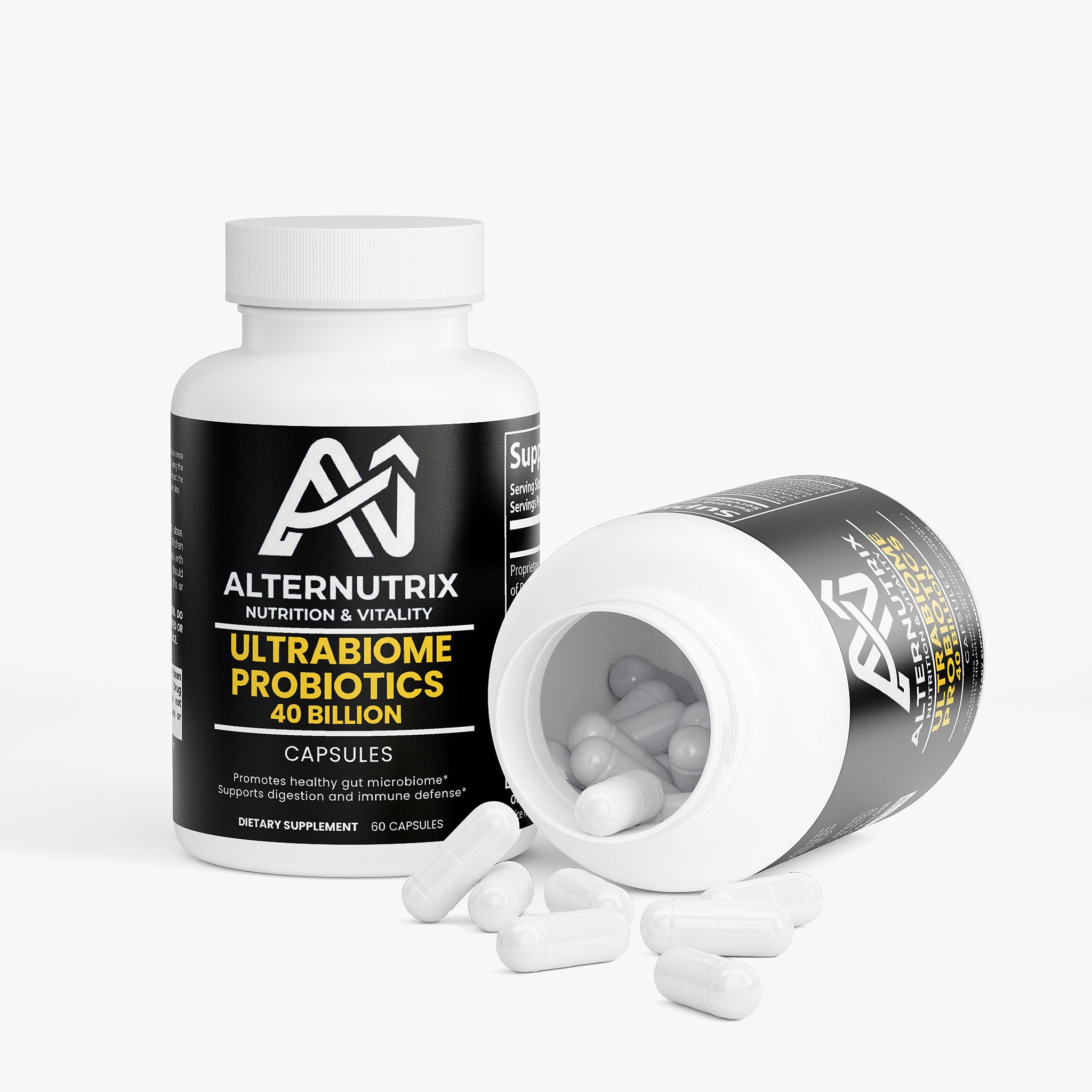 Ultrabiome Probiotics 40 Billion with Prebiotics