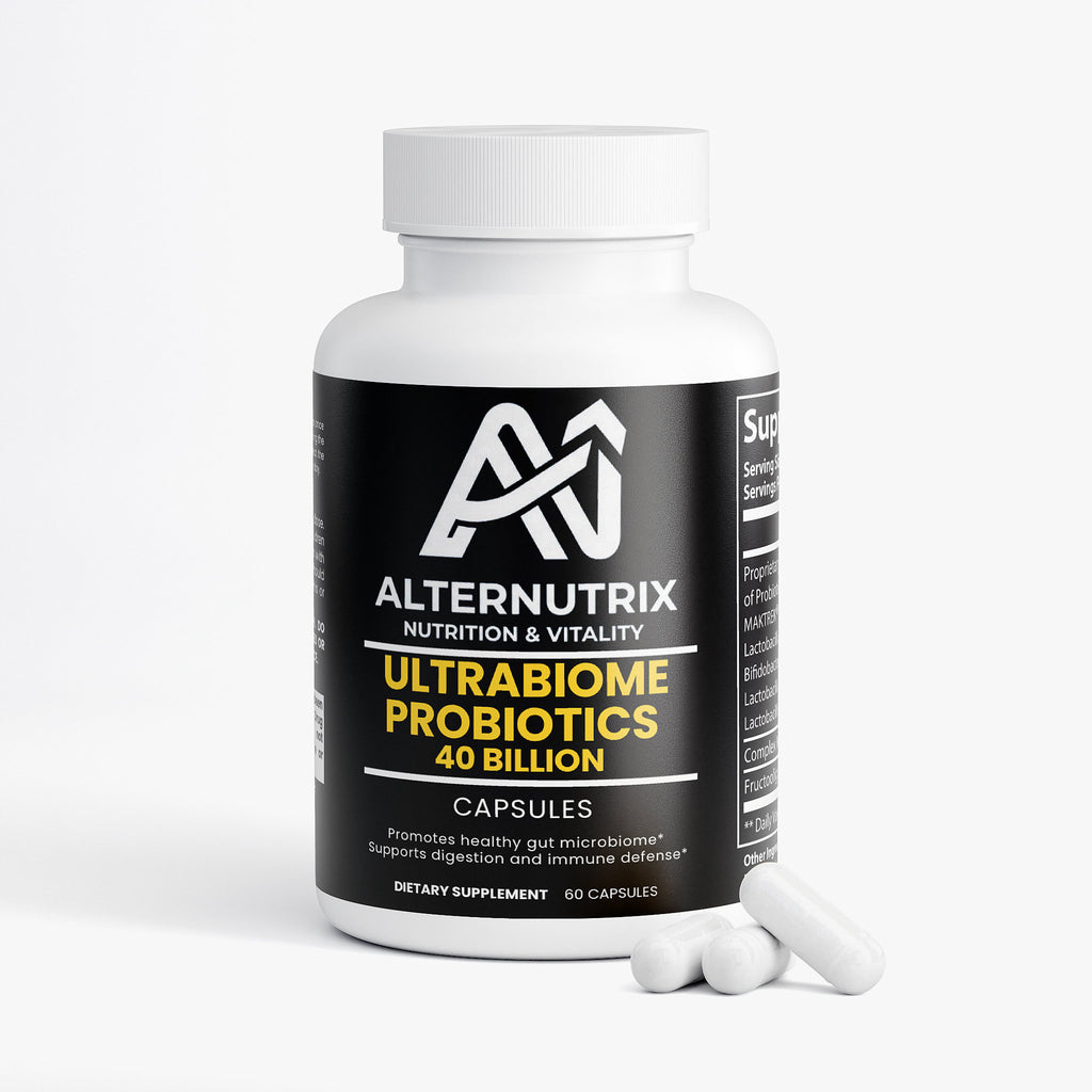 Ultrabiome Probiotics 40 Billion with Prebiotics